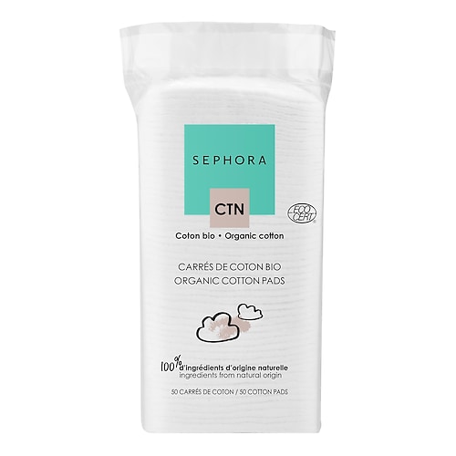 SEPHORA COLLECTION - Organic Cotton Pads - Odličovací tampóny