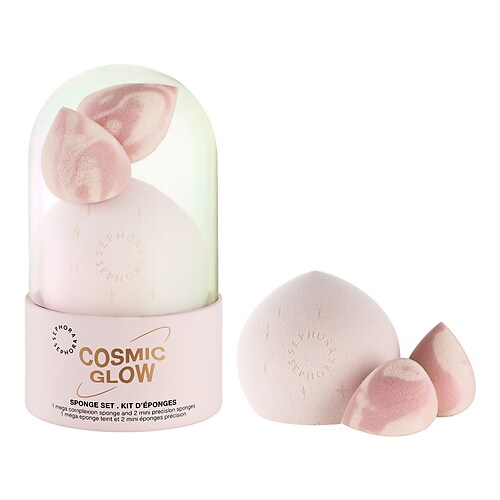 SEPHORA COLLECTION - Kit D'éponges Teint Cosmic Glow – Sada houbiček na make-up