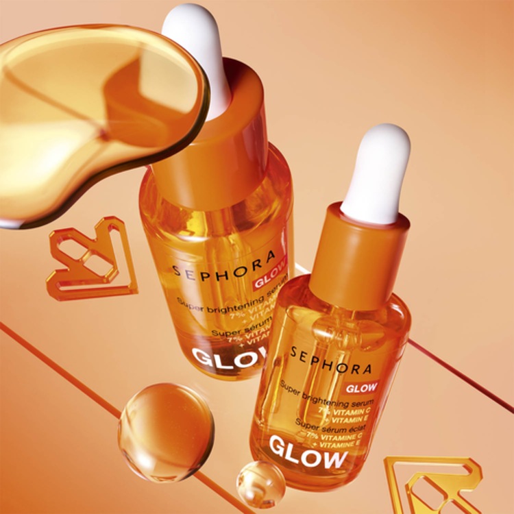 GLOW - Super sérum éclat avec 7% de vitamine C et de la vitamine E