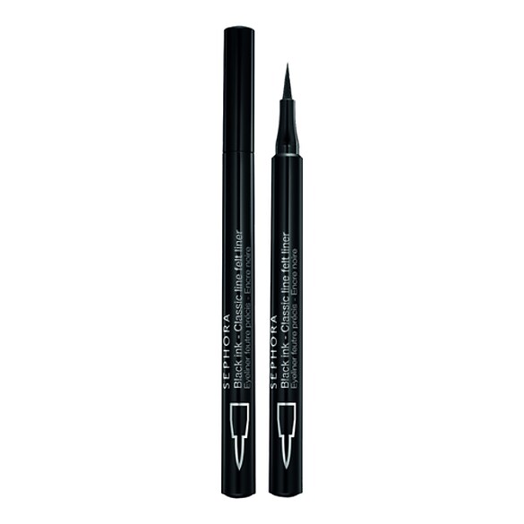 Black Ink Waterproof Precise Felt Liner, Sephora Collection