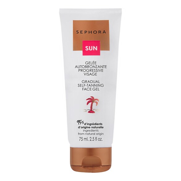Golden glow self-tanning face gel, Sephora Collection