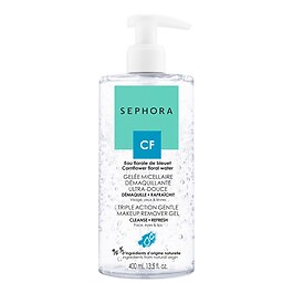 Triple Action Gentle Makeup Remover Gel - Cleanse+Refresh