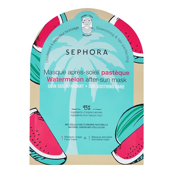 Masque apr&egrave;s-soleil - Soin SOS apaisant visage + d&eacute;collet&eacute;, SEPHORA COLLECTION
