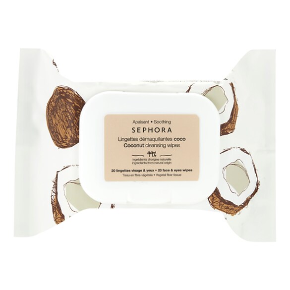 Lingettes démaquillantes et exfoliantes - Lingettes compostables, SEPHORA COLLECTION