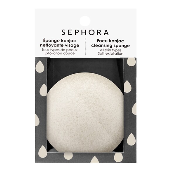 Face Konjac Cleansing Sponge, SEPHORA COLLECTION
