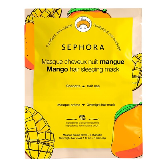 Maska do włosów na noc – Kremowa maska i czepek na włosy, SEPHORA COLLECTION