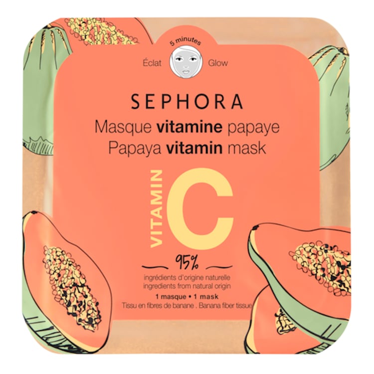 Masque Vitamine Visage - Masque Tissu Visage