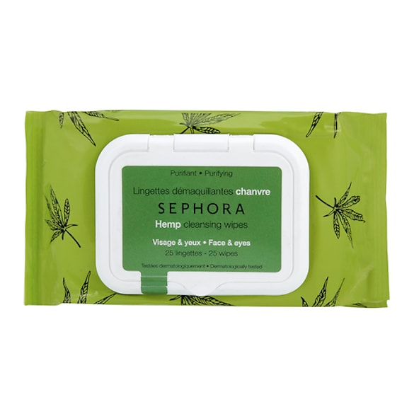 Lingettes d&eacute;maquillantes et exfoliantes - Format 25 lingettes, SEPHORA COLLECTION