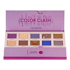 Color Clash - Palette de 10 fards &agrave; paupi&egrave;res, SEPHORA COLLECTION