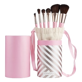Set of 6 make-up brushes for eyes and face