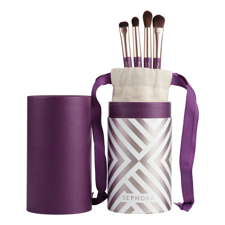 Set pinceaux yeux - Set de 4 pinceaux maquillage yeux