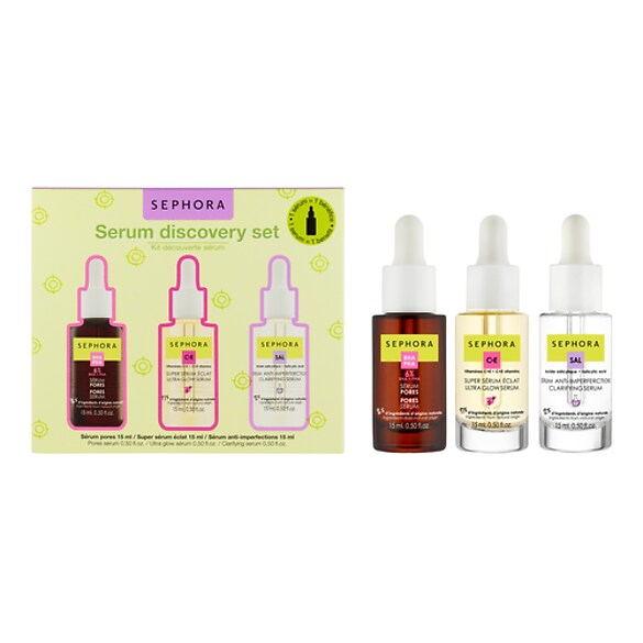 Serum Discovery Set - Set ser pentru fata, Sephora Collection