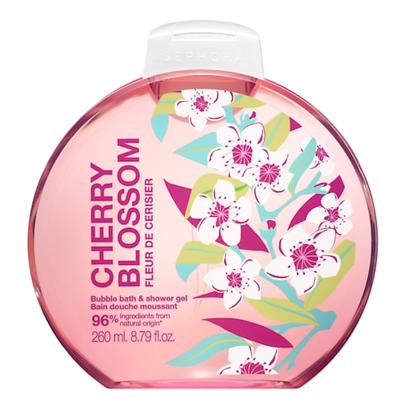 Argan bubble bath & shower gel - Duschgel aus Argan, Kokosnuss und Kirschblüten , SEPHORA COLLECTION