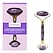 Roller facial con cuarzo violeta (1 ud)