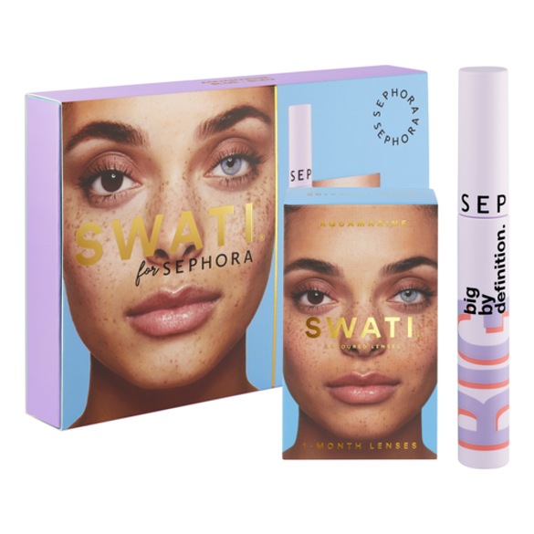 SWATI for SEPHORA - Kit lentilles de couleurs & mascara, SEPHORA COLLECTION