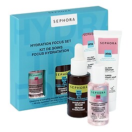 Zestaw pielęgnacyjno-nawilżający – Płyn micelarny + serum + krem na dzień