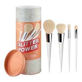 Glitter Power Brush Set - Kit di 4 pennelli per viso e occhi image