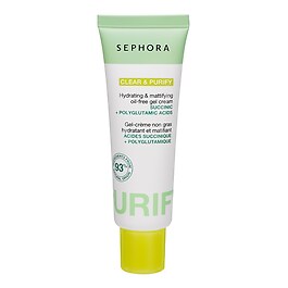 Crema in gel non unta idratante e opacizzante - Pelle idratata e opaca