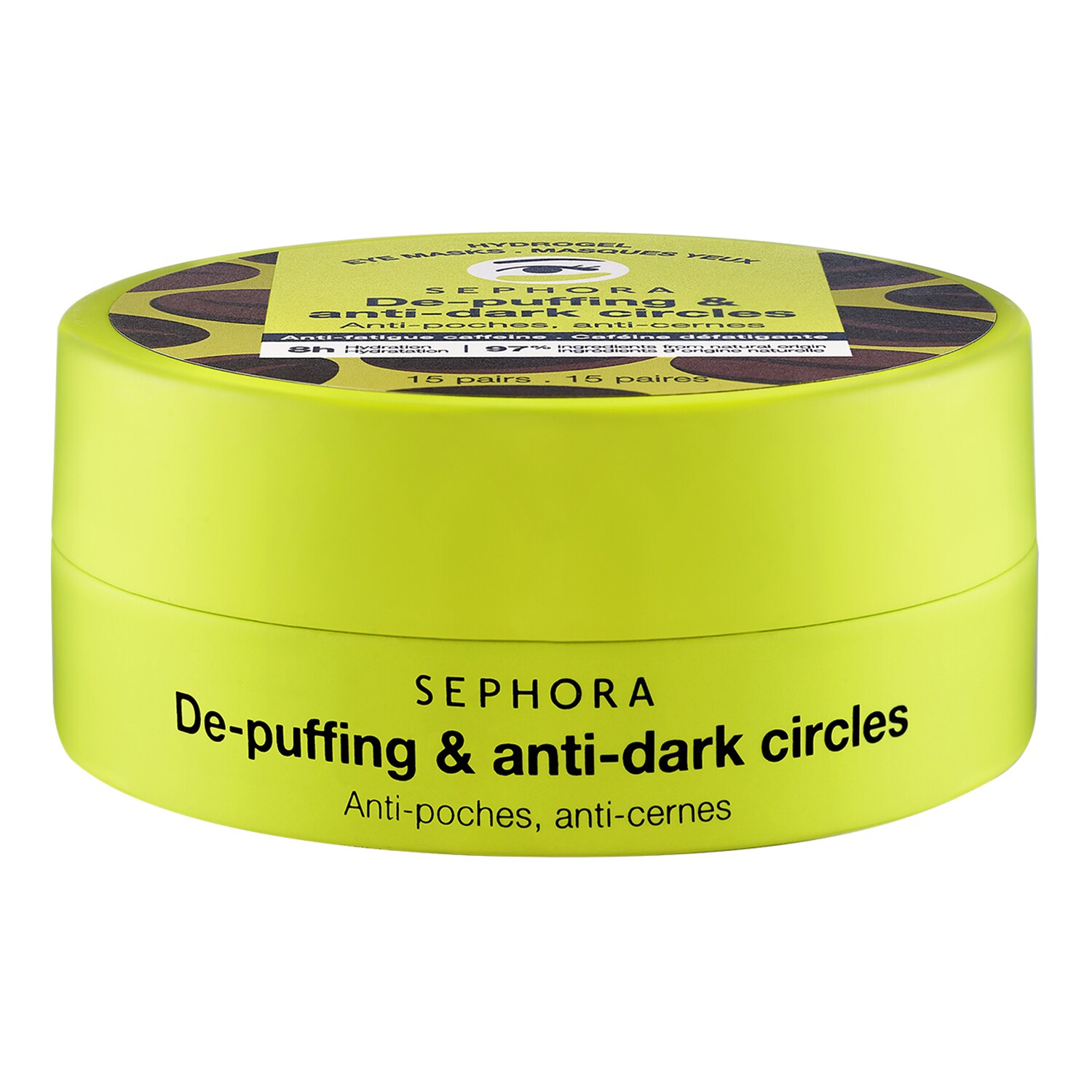 SEPHORA COLLECTION - De-Puffing Anti-Dark Circles Eye Masks – 15 párů masek proti únavě