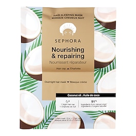 Maschera per capelli - Trattamento notturno in crema + cuffia image