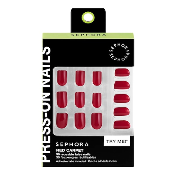 Kit unghie finte riutilizzabili, patch adesivi - Effetto gel professionale, SEPHORA COLLECTION