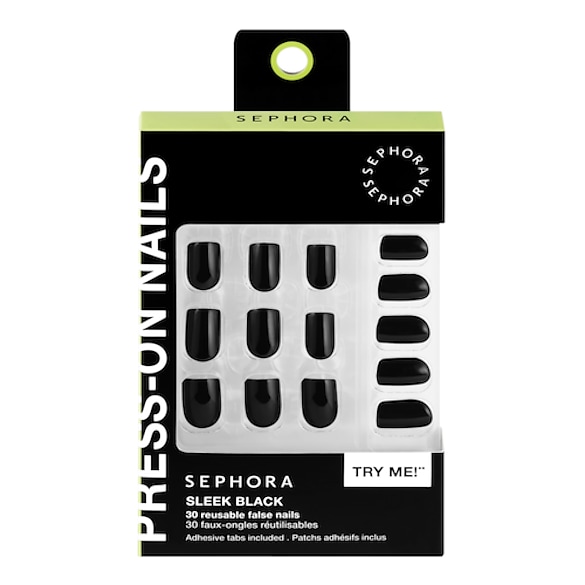 Kit unghie finte riutilizzabili, patch adesivi - Effetto gel professionale, SEPHORA COLLECTION