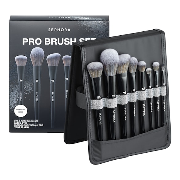 Moving Lights - Conjunto de Pincéis Pro Rosto e Olhos, Sephora Collection
