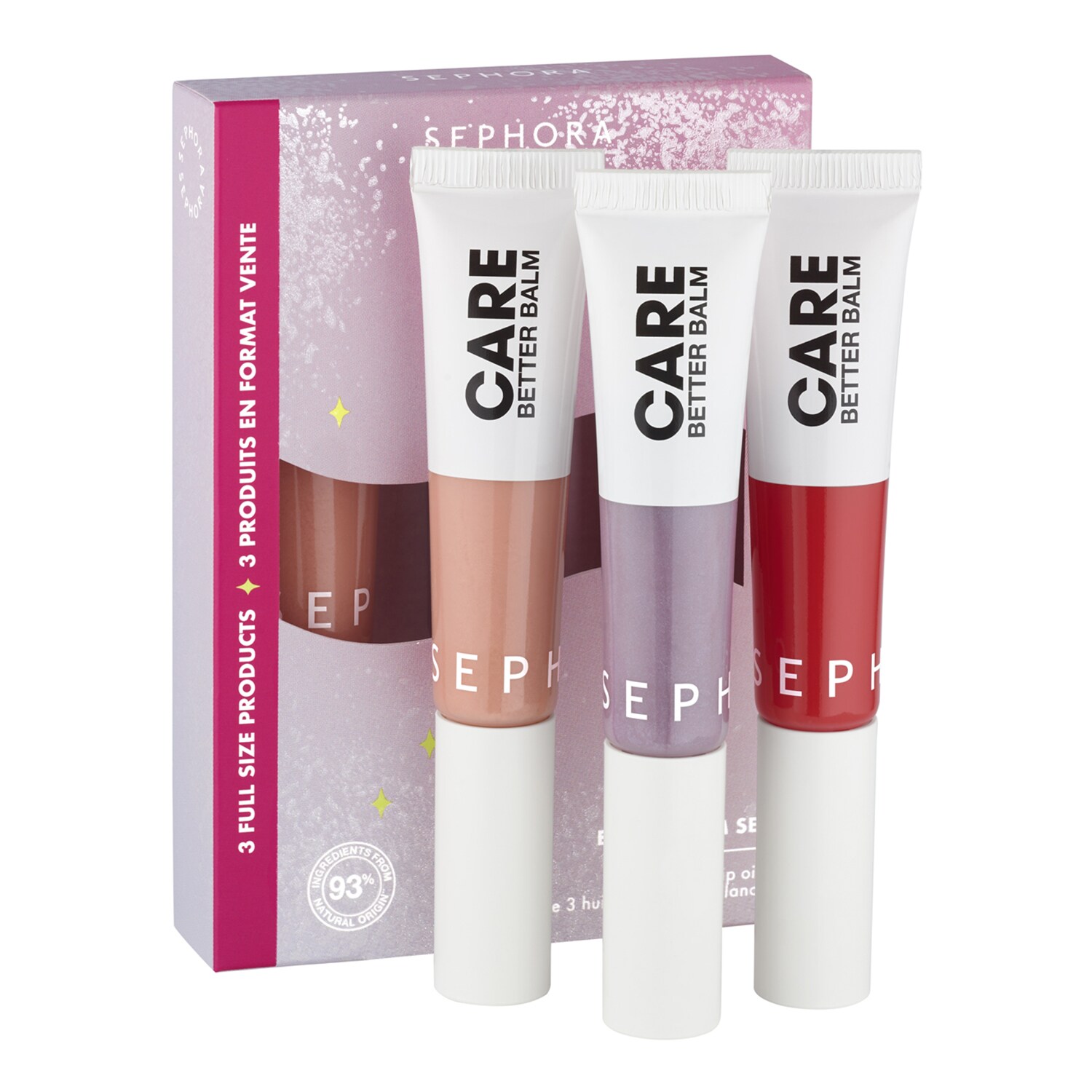 SEPHORA COLLECTION - Moving Lights – Sada 3 olejů na rty Better Balm