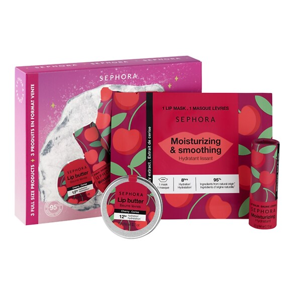 Moving Lights - Σετ Χειλιών Κεράσι, Sephora Collection