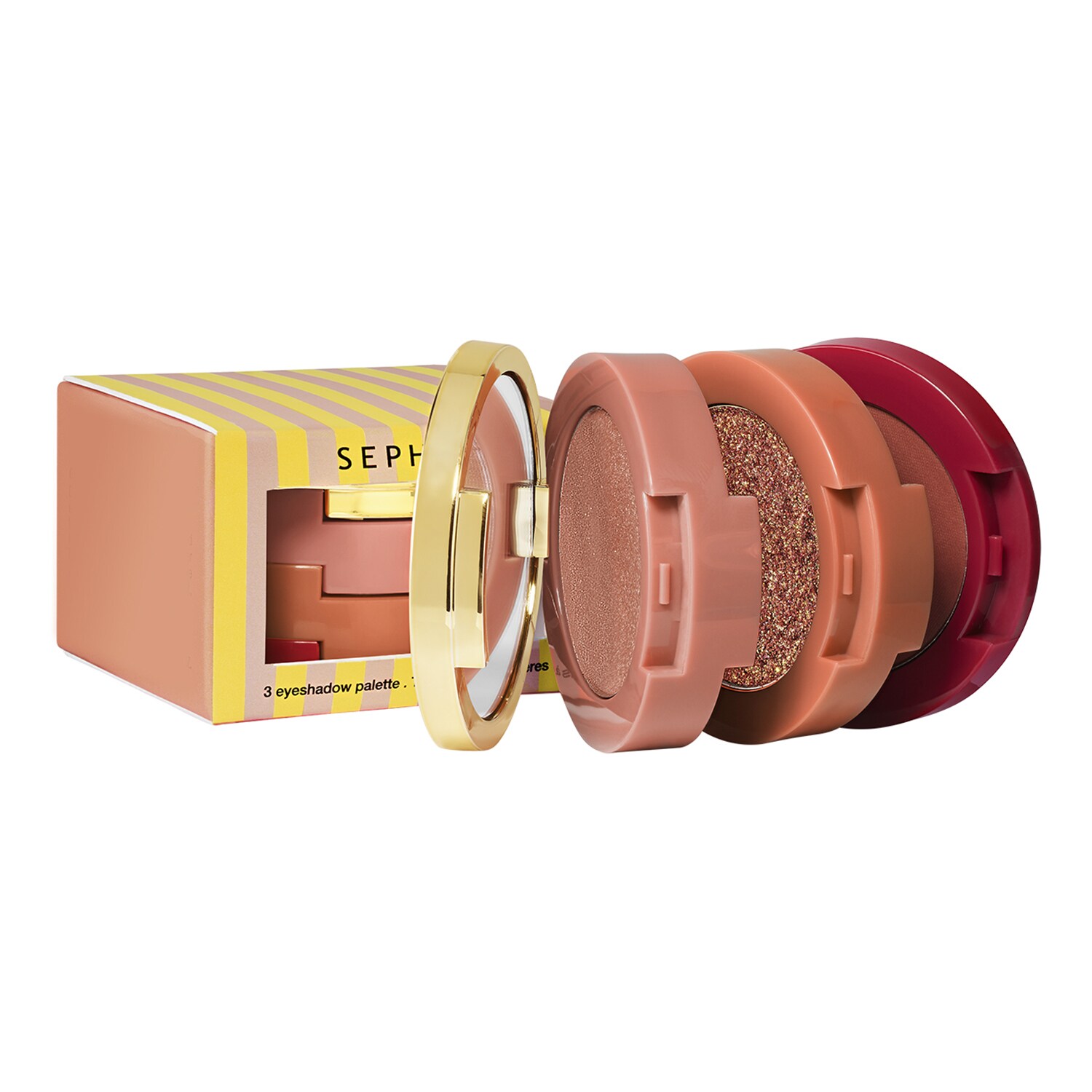 SEPHORA COLLECTION - Glitter Under The Sun – Trio očních stínů