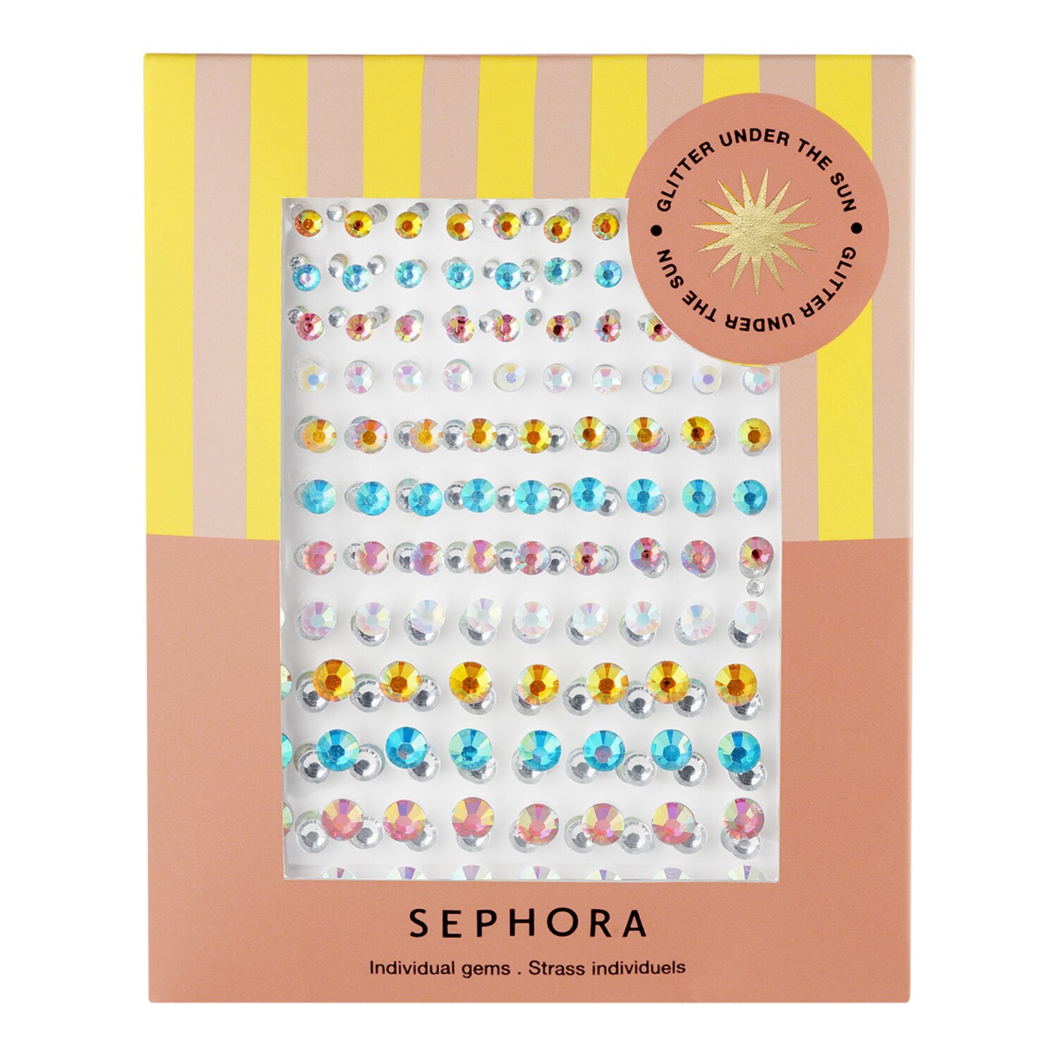 E-shop SEPHORA COLLECTION - Glitter Under The Sun - Multifunkční nalepovací kamínky
