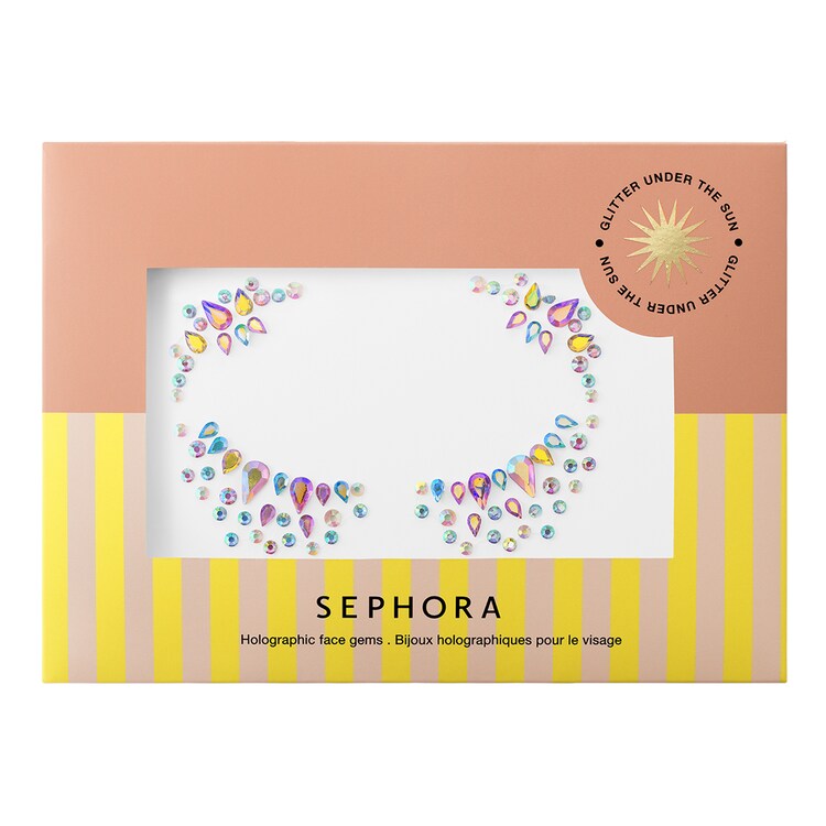 Glitter Under The Sun - Gioielli olografici per il viso