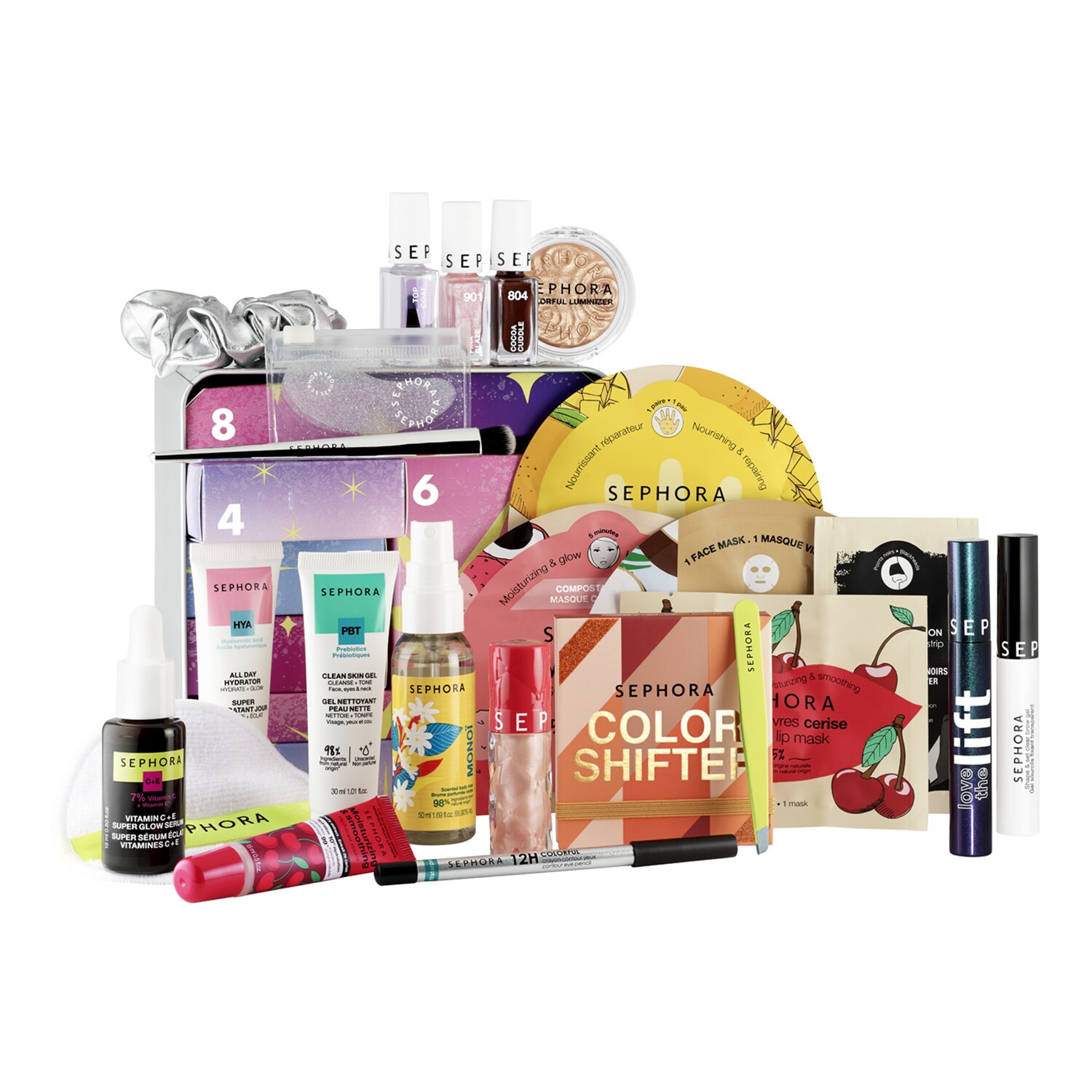 Moving Lights Premium Advent Calender Premium Yılbaşı Seti SEPHORA
