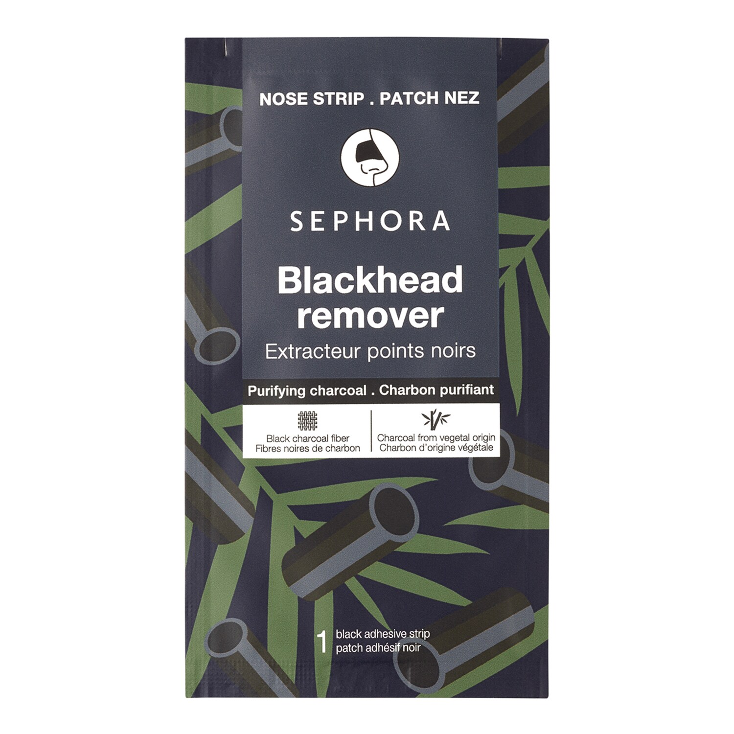 SEPHORA COLLECTION - Charcoal Nose Strip – Náplast na odstranění nečistot