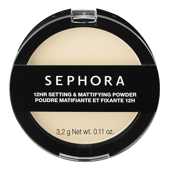 Puder matujący i utrwalający 12h – Trwały puder matujący (format podróżny), SEPHORA COLLECTION