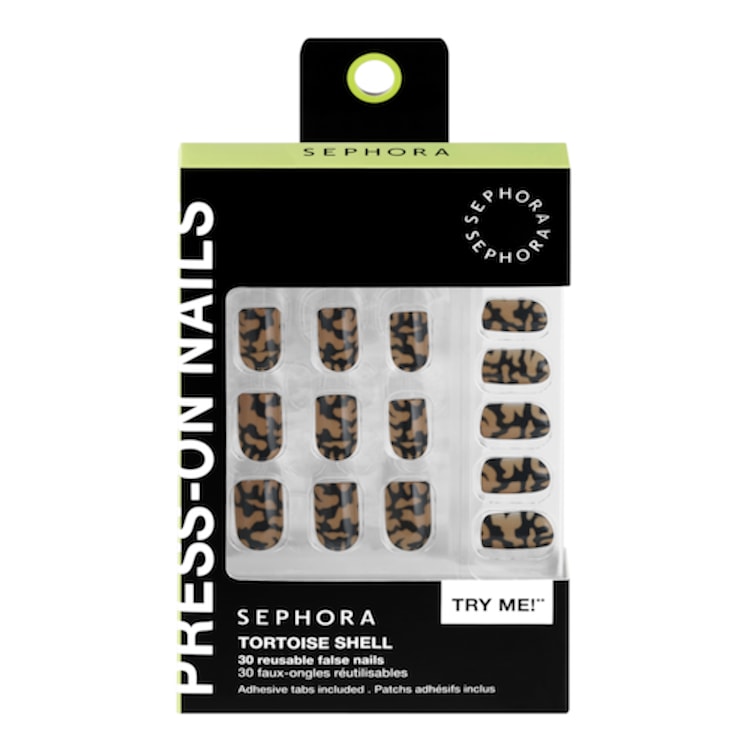  Press-On Nail Kit Faux-Ongles Réutilisables - Effet Gel, Résultat Professionnel