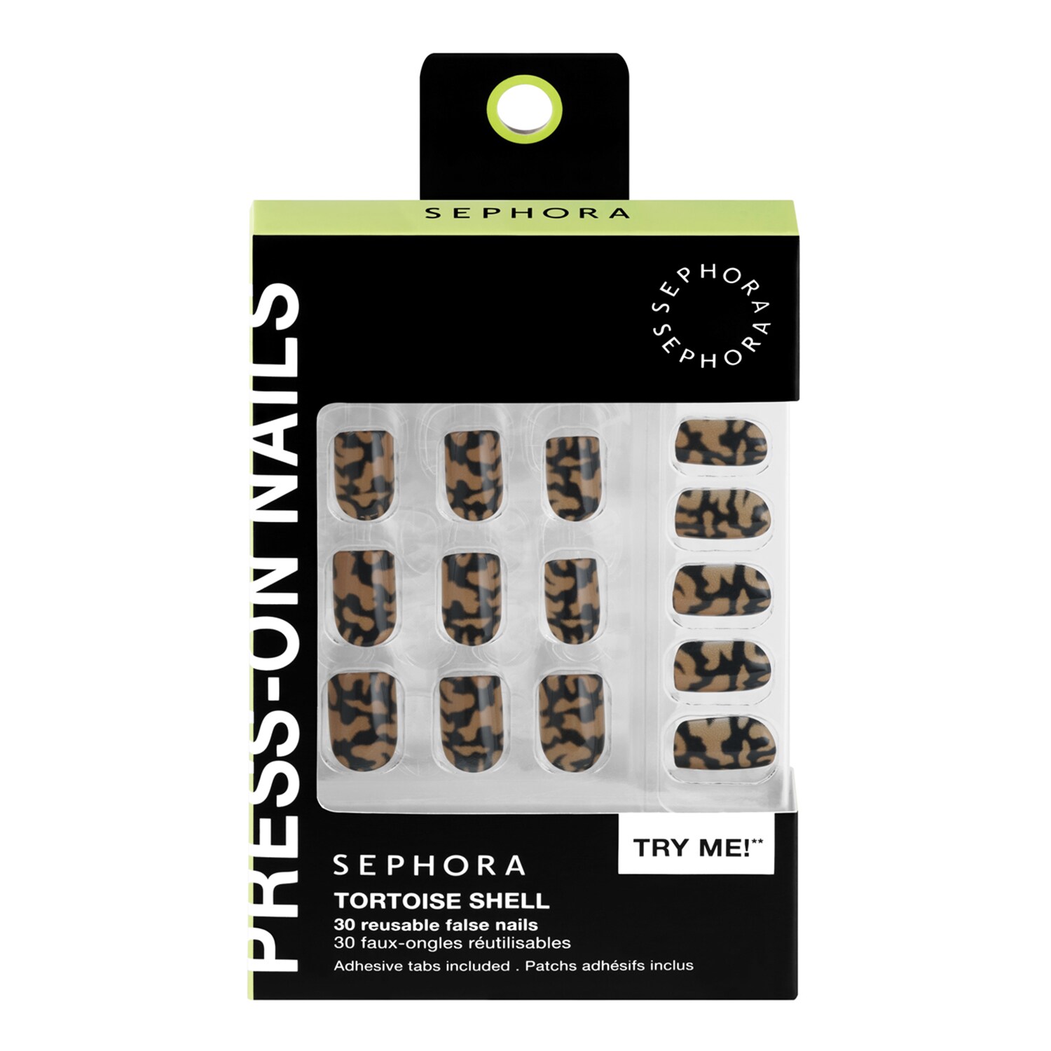 E-shop SEPHORA COLLECTION - Kit Faux-Ongles Réutilisables, – Gelový efekt, profesionální výsledek