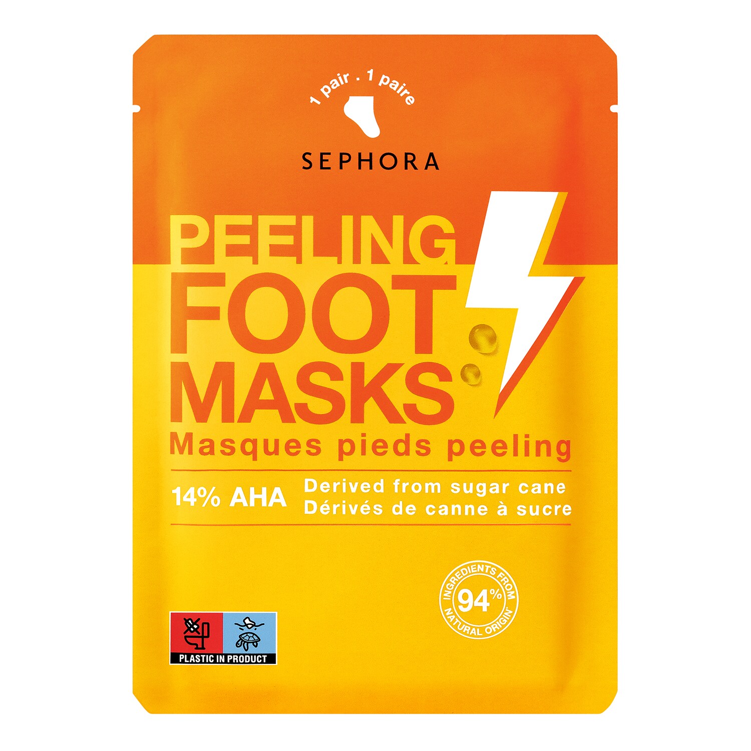 SEPHORA COLLECTION - Masques Pieds Peeling – Exfoliační masky na nohy