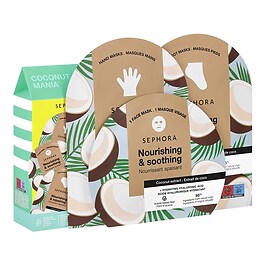 Coconut Mania - Sæt med masker til ansigt og krop