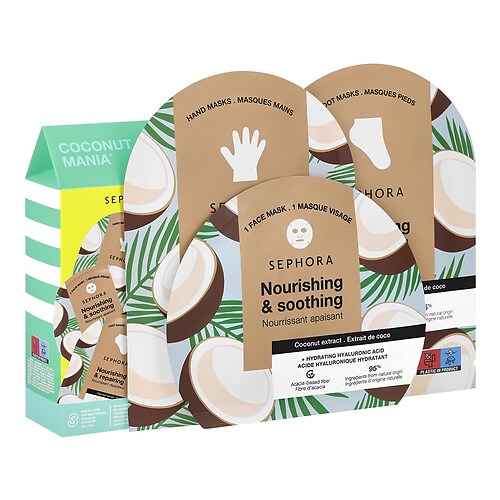 Sephora Collection Sephora Collection - Coconut Mania - Σετ με Μάσκες για Πρόσωπο & Σώμα