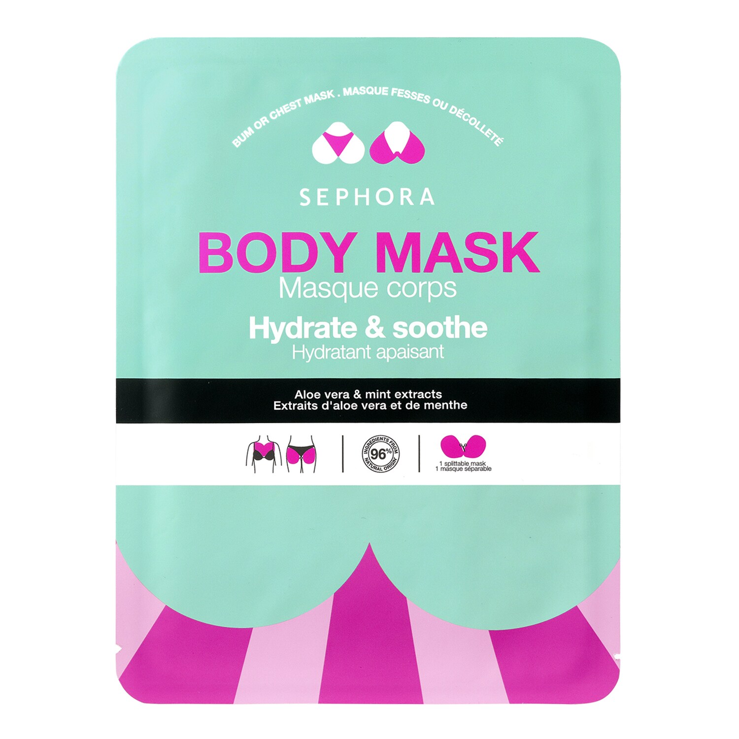 SEPHORA COLLECTION - Masque Corps – Hydratační maska na hýždě a dekolt