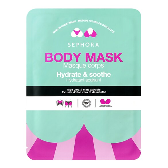 Masque Corps – Hydratační maska na hýždě a dekolt, SEPHORA COLLECTION