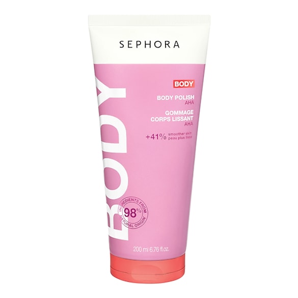 Exfoliate &ndash; Vyhlazuj&iacute;c&iacute; tělov&yacute; peeling s AHA, SEPHORA COLLECTION