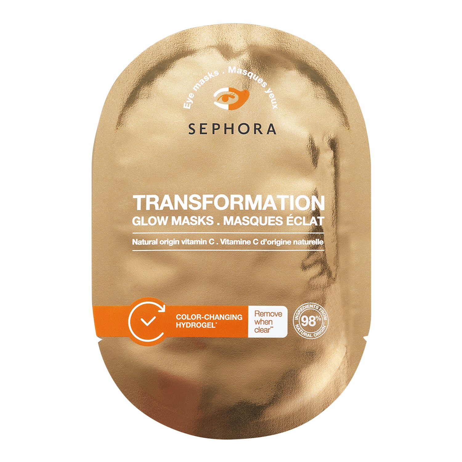 SEPHORA COLLECTION - Masques à transformation – Hydrogelové rozjasňující masky na oči – Vitamin C