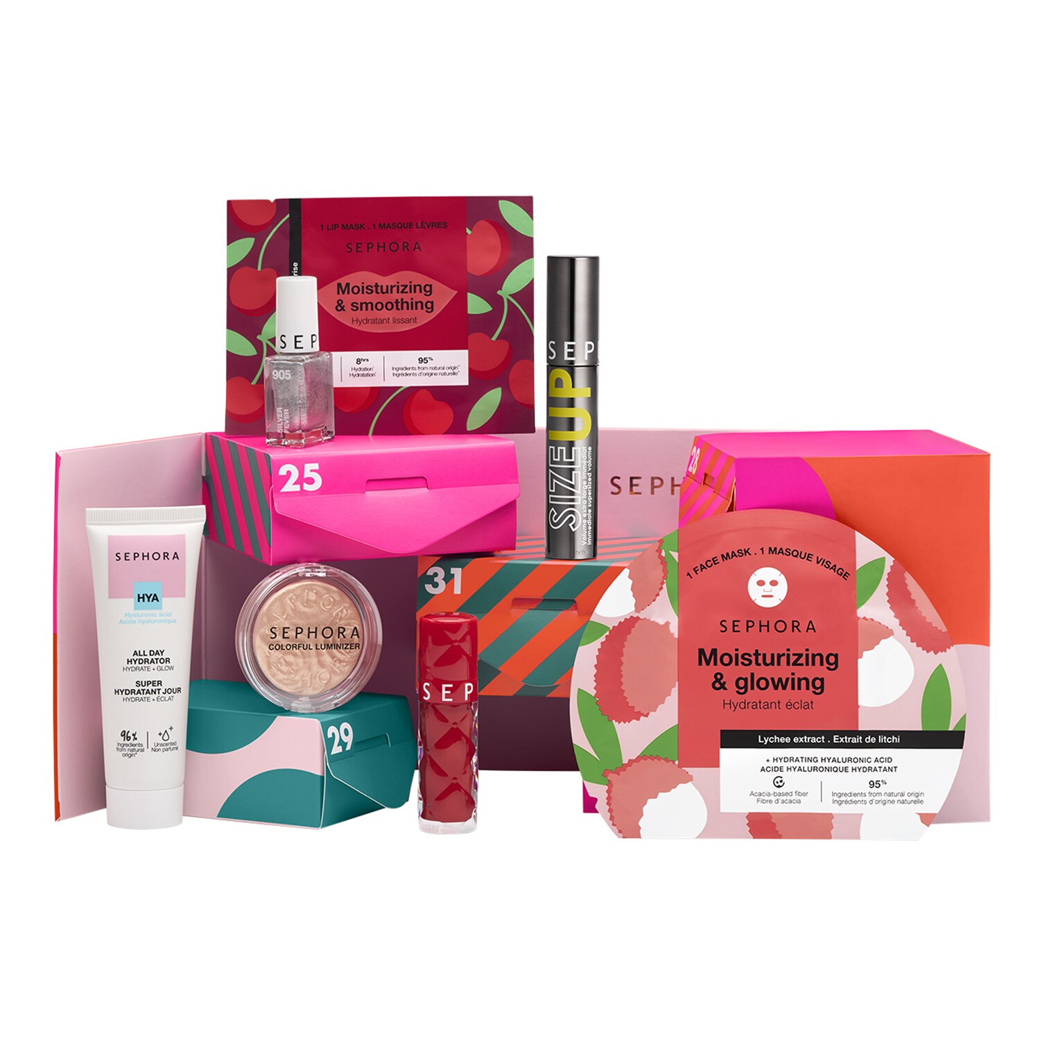 SEPHORA COLLECTION - Calendrier de l'Après - 7 kosmetických překvapení, kterými si prodloužíte svátky