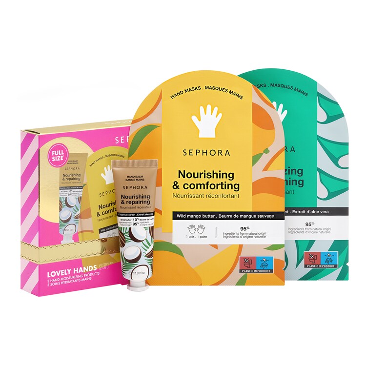 KIT JOLIES MAINS - Coffret de 3 soins hydratants mains