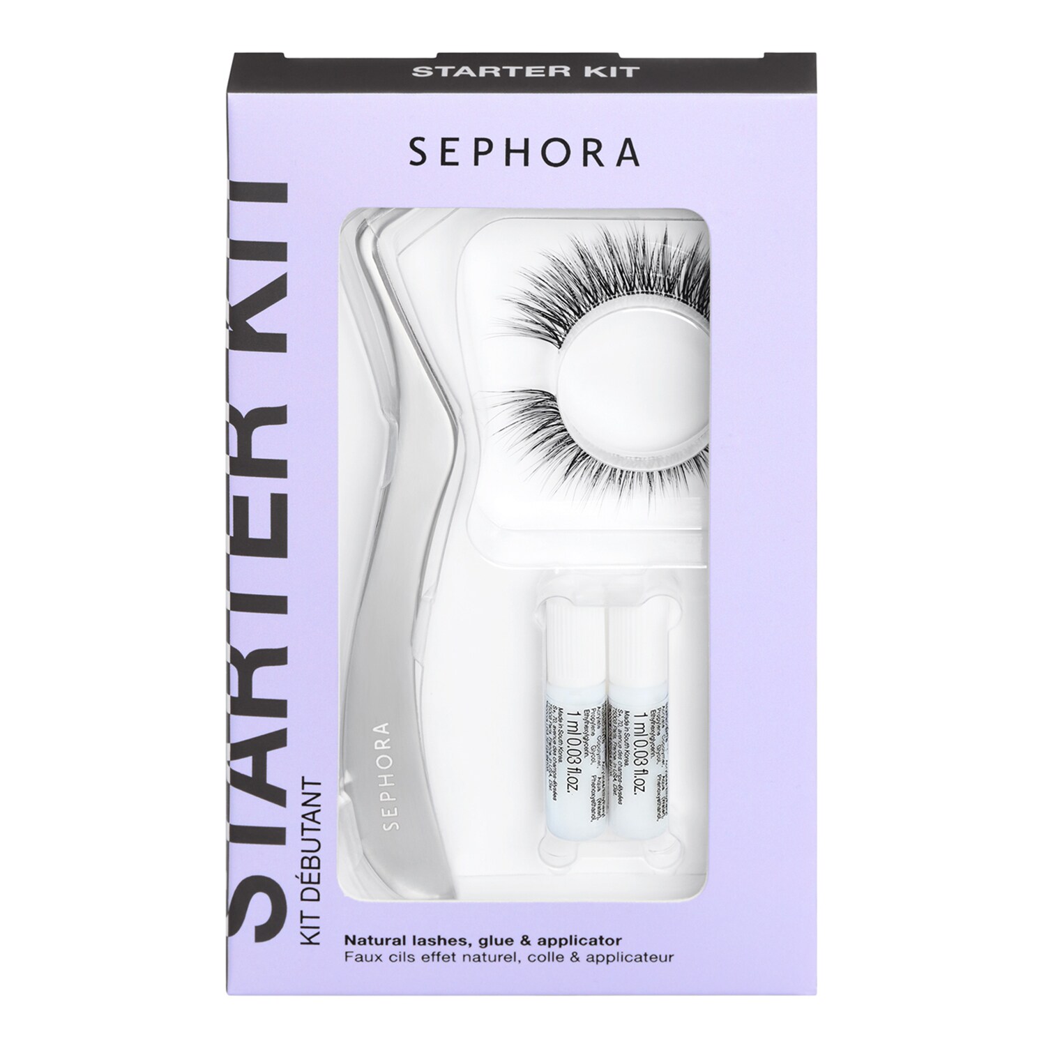 SEPHORA COLLECTION - False Lashes Starter Kit - Opakovaně Použitelná Startovací Sada Pro Umělé Řasy