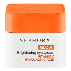 GLOW - Lystergivande ögonkräm med C-vitamin och hyaluronsyra, SEPHORA COLLECTION