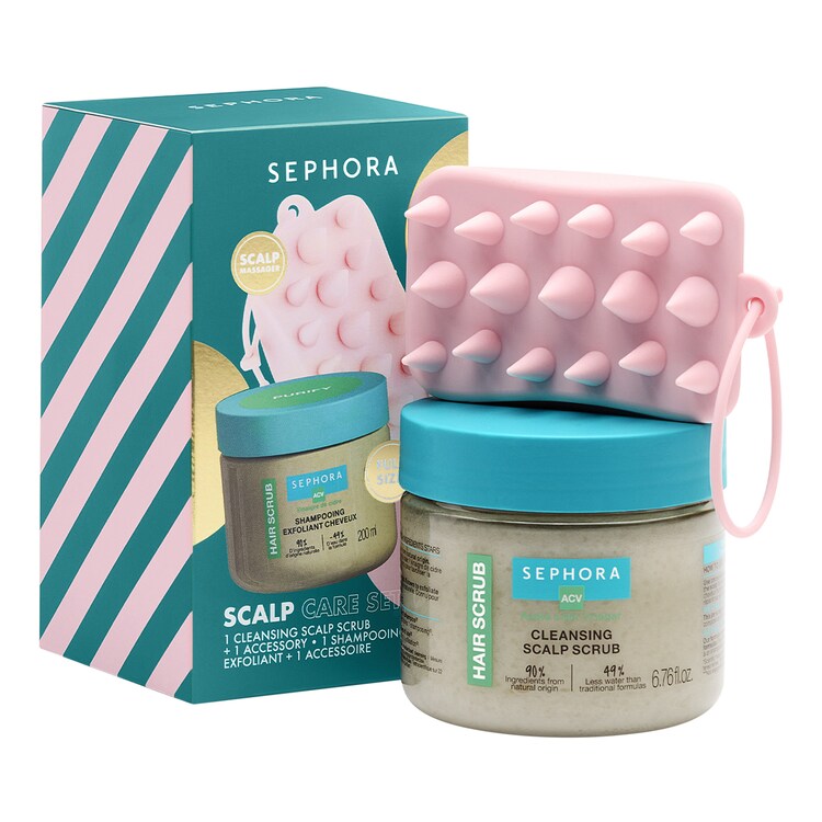 SCALP CARE SET - Saç bakım seti - Peeling ve aksesuar