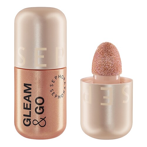 Sephora Collection - Gleam Go Υγρό Highlighter με Φινίρισμα Second Skin Μακιγιάζ Επιδερμίδα